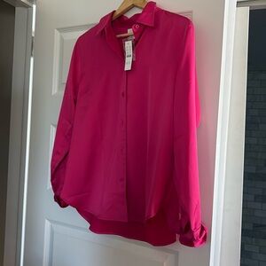 NWT J Crew long sleeve Size 12 perfect holiday blouse
